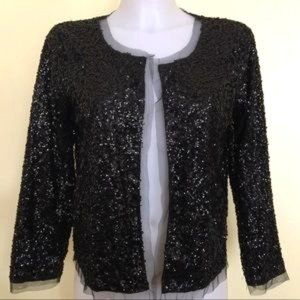 Women's J. Crew Sequined Cardigan Size Small